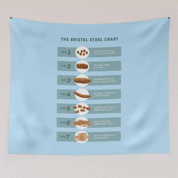 Item preview, The Bristol Stool Chart designed and sold by PopCultureArtShop.