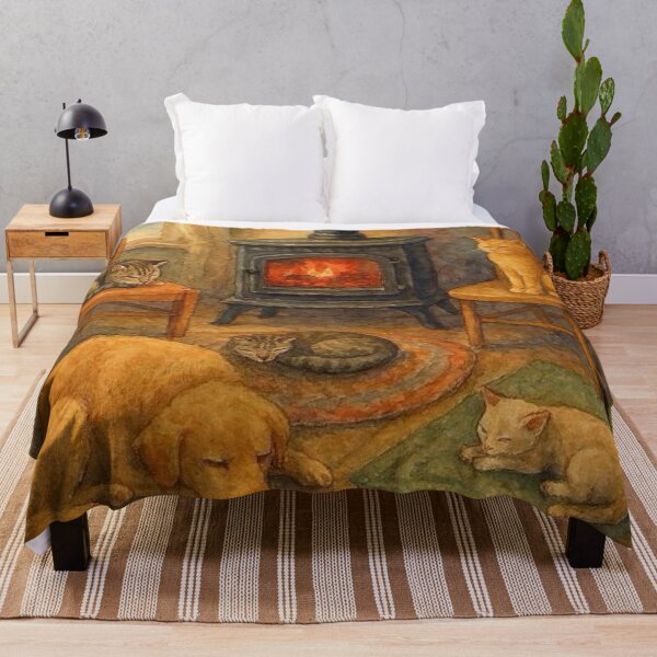 Item preview, Gathered Around the Stove designed and sold by TinCatOutPost.