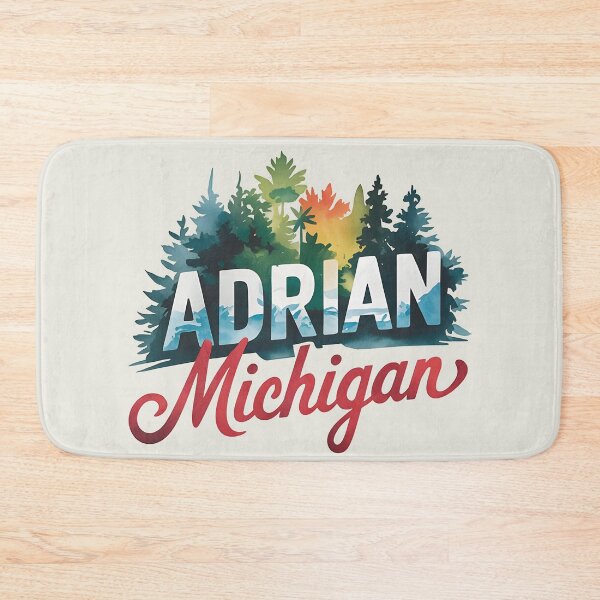 Artikelvorschau, Adrian, Michigan, Adrian Mi, Adrian Michigan entworfen und verkauft von MoMidoStore.