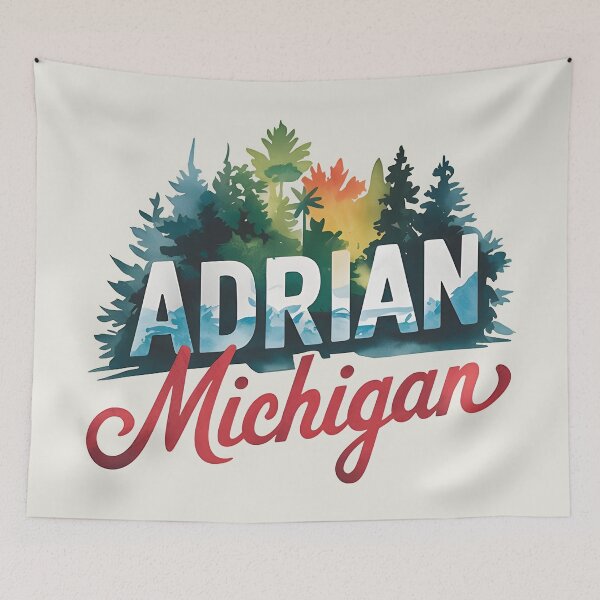 Item preview, Adrian, Michigan, Adrian Mi, Adrian Michigan designed and sold by MoMidoStore.