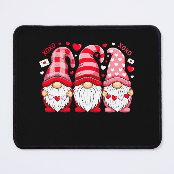 Item preview, Cute Valentine's Day Gnomes Pink Heart Love Women Girls Kids designed and sold by clothesy7.