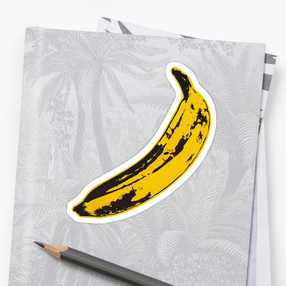 andy warhol banana plush