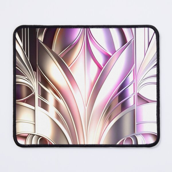 Item preview, NORDIC CHROME - DECO - PATTERN - PINK designed and sold by CleverCulture.