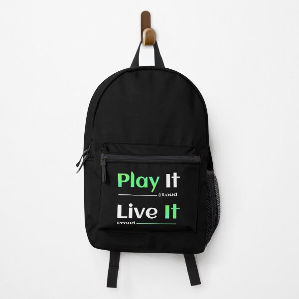 Item preview, Play It Loud Live It Proud designed and sold by TheFineShirt.