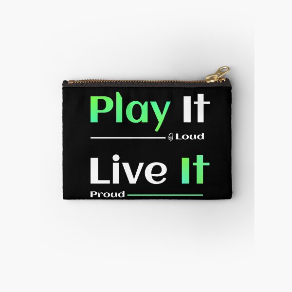 Item preview, Play It Loud Live It Proud designed and sold by TheFineShirt.