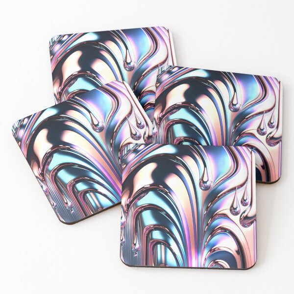 Item preview, NORDIC CHROME - DECO - PATTERN - PINK designed and sold by CleverCulture.