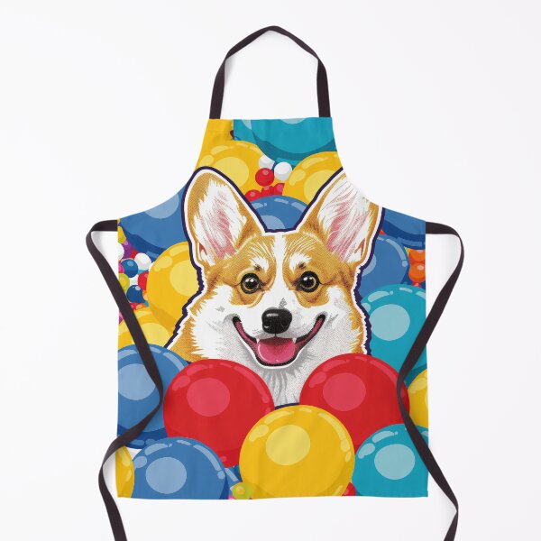 Item preview, Corgi Treibball Sticker – Urban Herding Dog designed and sold by Arthoughts.