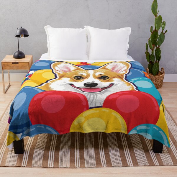 Item preview, Corgi Treibball Sticker – Urban Herding Dog designed and sold by Arthoughts.