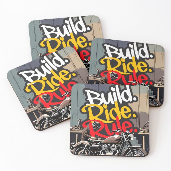 Item preview, Build Ride Rule  designed and sold by MotobikerMefi.