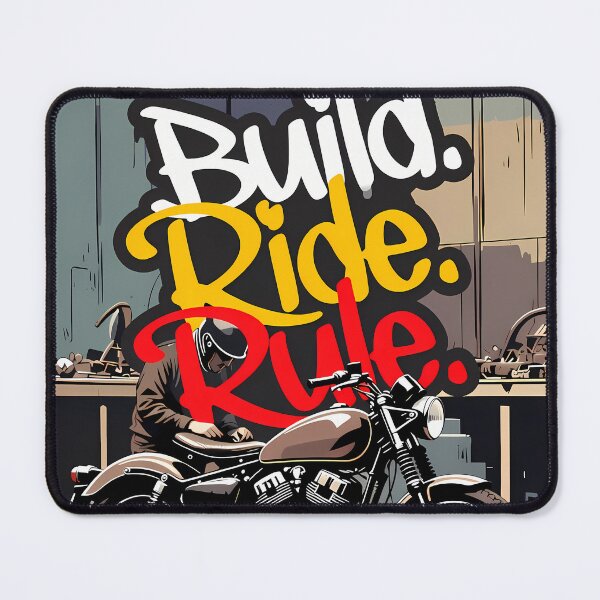 Item preview, Build Ride Rule designed and sold by MotobikerMefi.