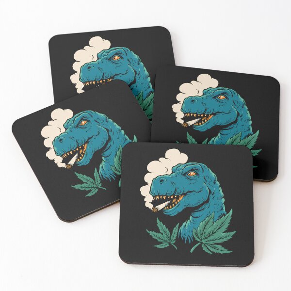 Item preview, Trippy T-Rex Stoner - Retro Jurassic High Vibes Art designed and sold by Stone-T .