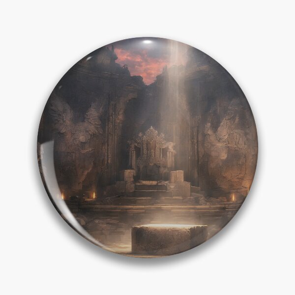 Item preview, Ancient Ruined Temple Illuminated by Sacred Light designed and sold by athanasioungr.