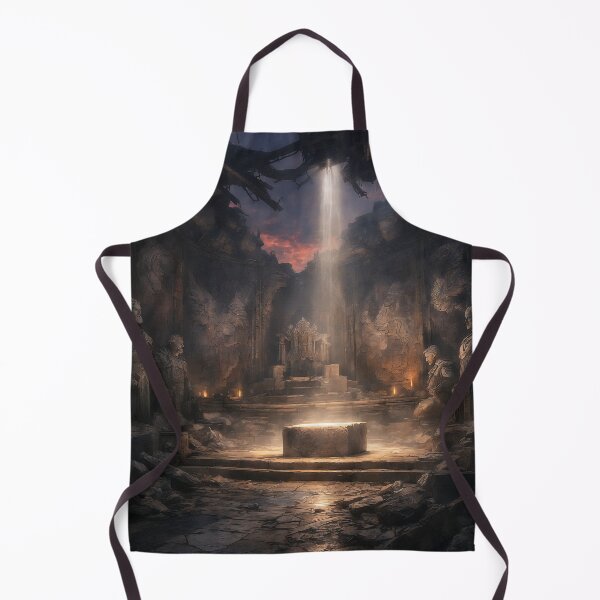 Item preview, Ancient Ruined Temple Illuminated by Sacred Light designed and sold by athanasioungr.