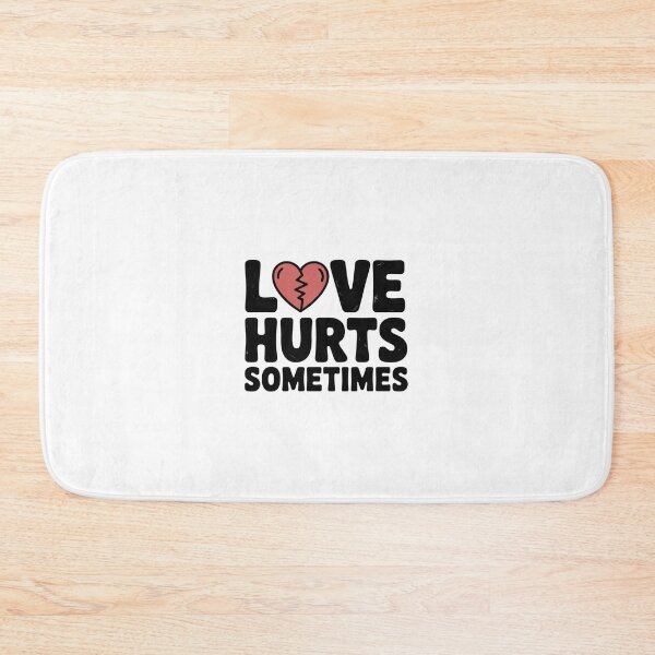 Item preview, Love Hurts Sometimes, Anti Valentines designed and sold by Vintage Shapes.