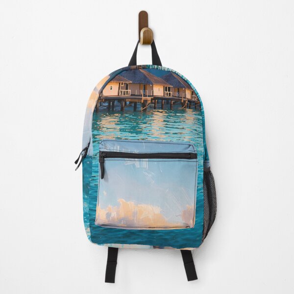 Item preview, Bora Bora Overwater Sunset Retreat designed and sold by RkskArt.