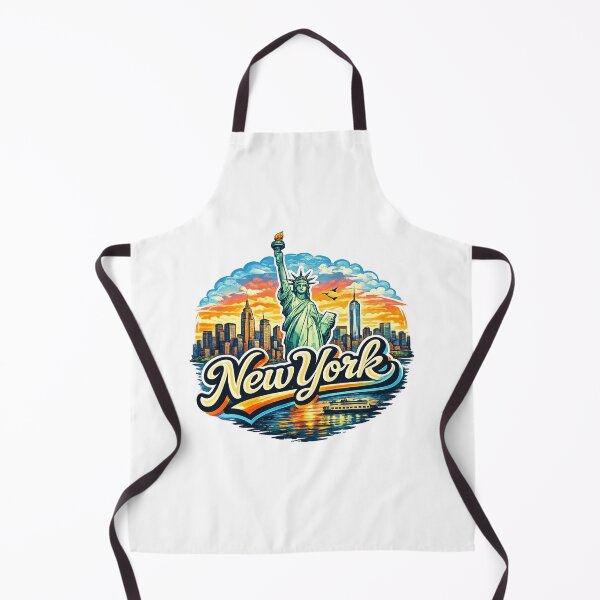 Artikelvorschau, Retro-Stadtdesign der Freiheitsstatue von New York entworfen und verkauft von EverydaySupplyByMonika.