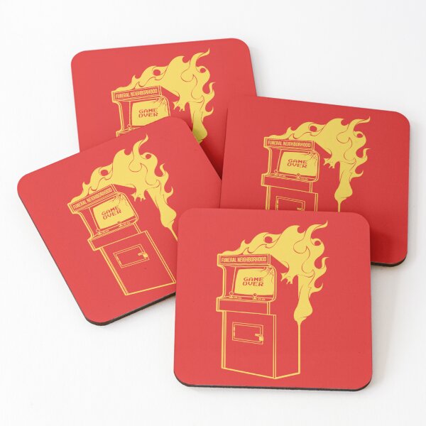 Item preview, Arcade Fire "Funeral Neighborhood" Tribute - Retro Gaming Fire designed and sold by MrGlayga.