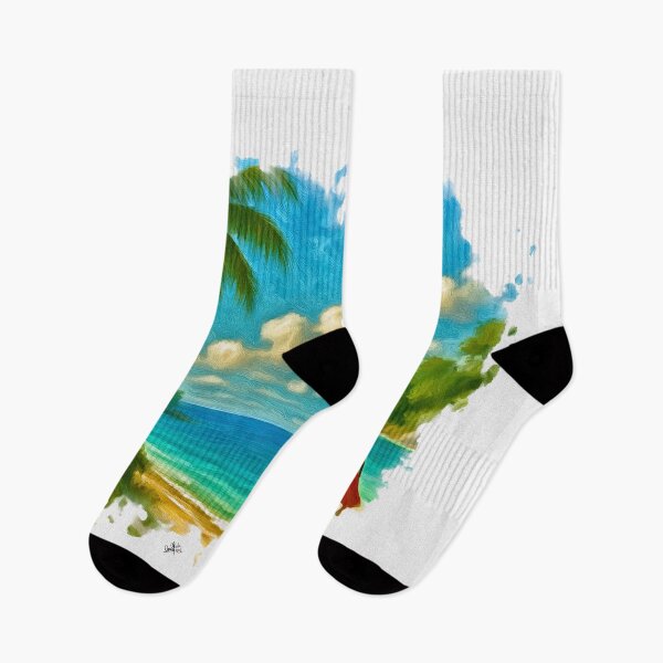 Item preview, A Quiet Walk by the Sea designed and sold by Anas Arts.