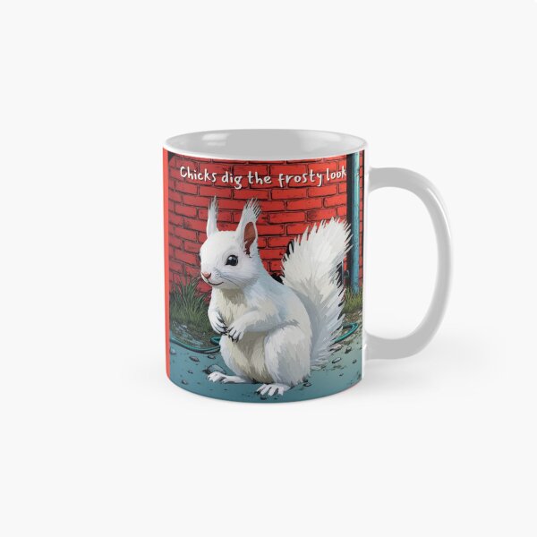 Item preview, Fletcher in Winter Plumage – “Chicks Dig the Frosty Look” designed and sold by Fruit-Fletcher.