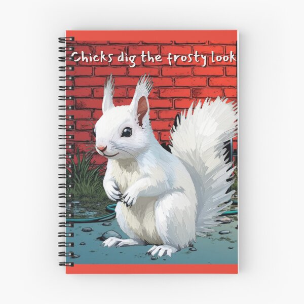 Item preview, Fletcher in Winter Plumage – “Chicks Dig the Frosty Look” designed and sold by Fruit-Fletcher.