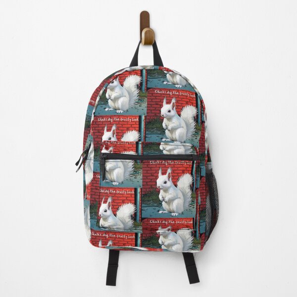 Item preview, Fletcher in Winter Plumage – “Chicks Dig the Frosty Look” designed and sold by Fruit-Fletcher.