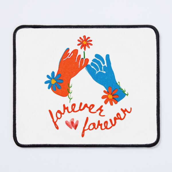 Item preview, Forever Forever Pinky Promise Retro Illustration designed and sold by eMKa82.