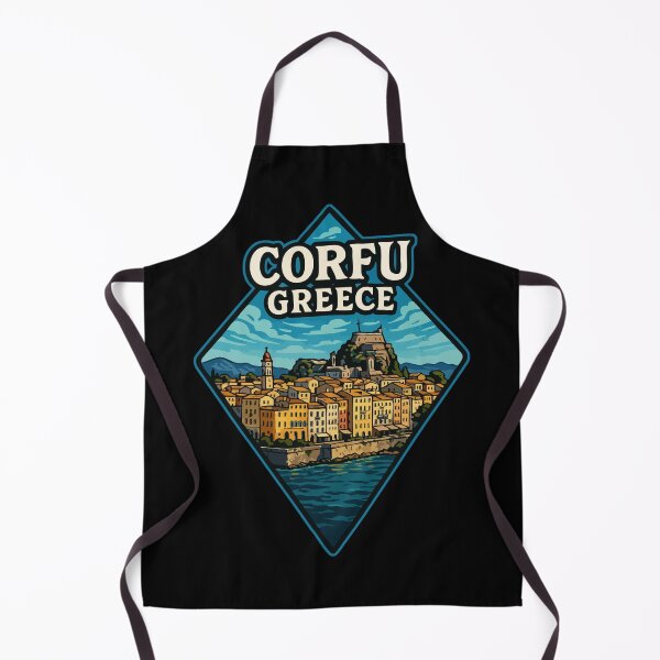 Item preview, Corfu Island Greece Travel designed and sold by TomFrontierArt.