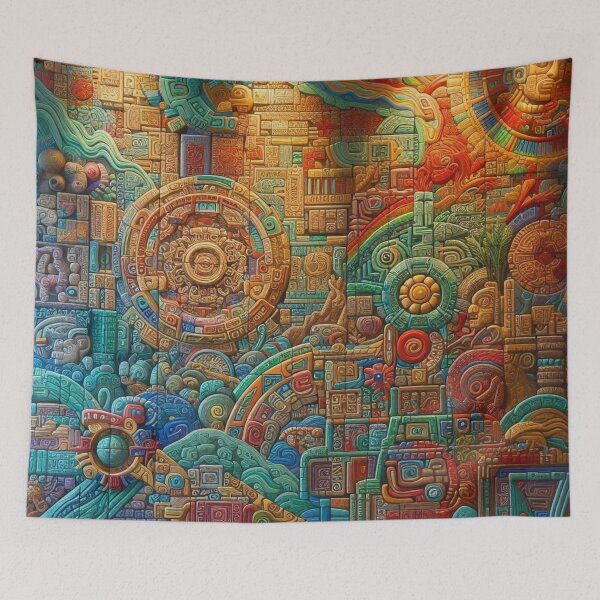 Item preview, Colorful Carved Stone designed and sold by TinCatOutPost.