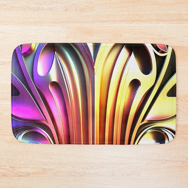 Item preview, ATLANTEAN CHROME - Art Deco - PATTERN  designed and sold by CleverCulture.