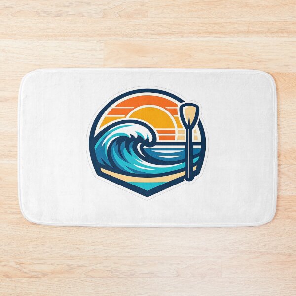 Item preview, Ocean Wave – Paddleboard Sticker designed and sold by Dax Studio.