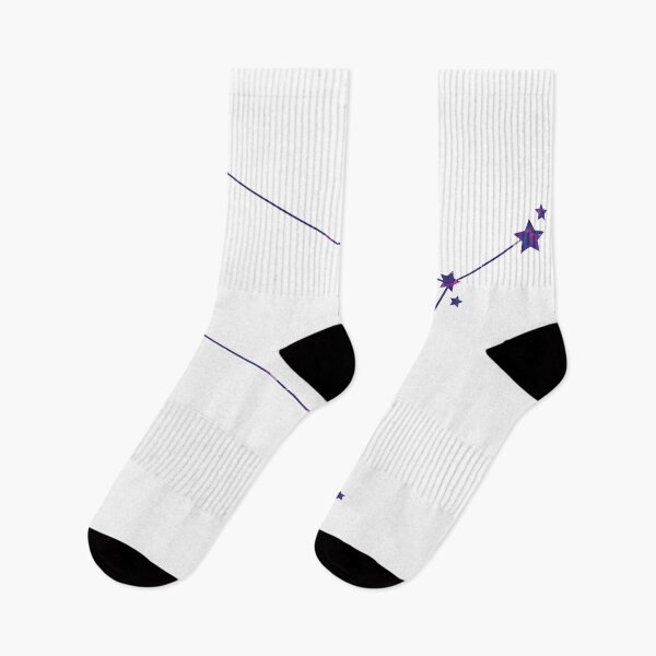 Item preview, Purple Gemini Constellation Sticker  designed and sold by ninoni.