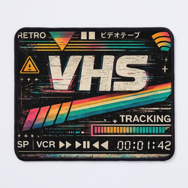 Item preview, Retro VCR with minimal VHS tracking designed and sold by Vexel - Digital Armor.