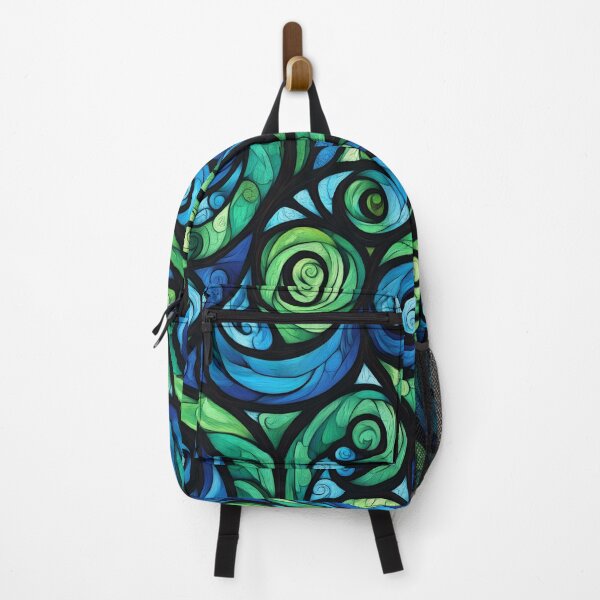 Item preview, New Zealand Māori Paua Pattern Koru Design 781 designed and sold by GrinGalore.