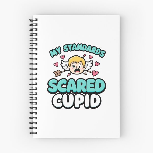 Item preview, My Standards Scared Cupid. Funny Anti Valentine Cute Cupid Arrow Design designed and sold by Aarvya Fashion Club ( A.F.C ).