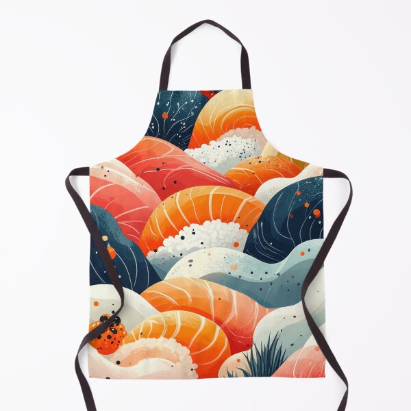 Item preview, Abstract Sushi Pattern Japanese Food designed and sold by MIXER'07.