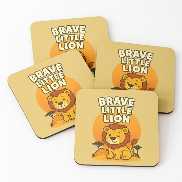 Item preview, Brave Lion Cub Kids designed and sold by M--Y.