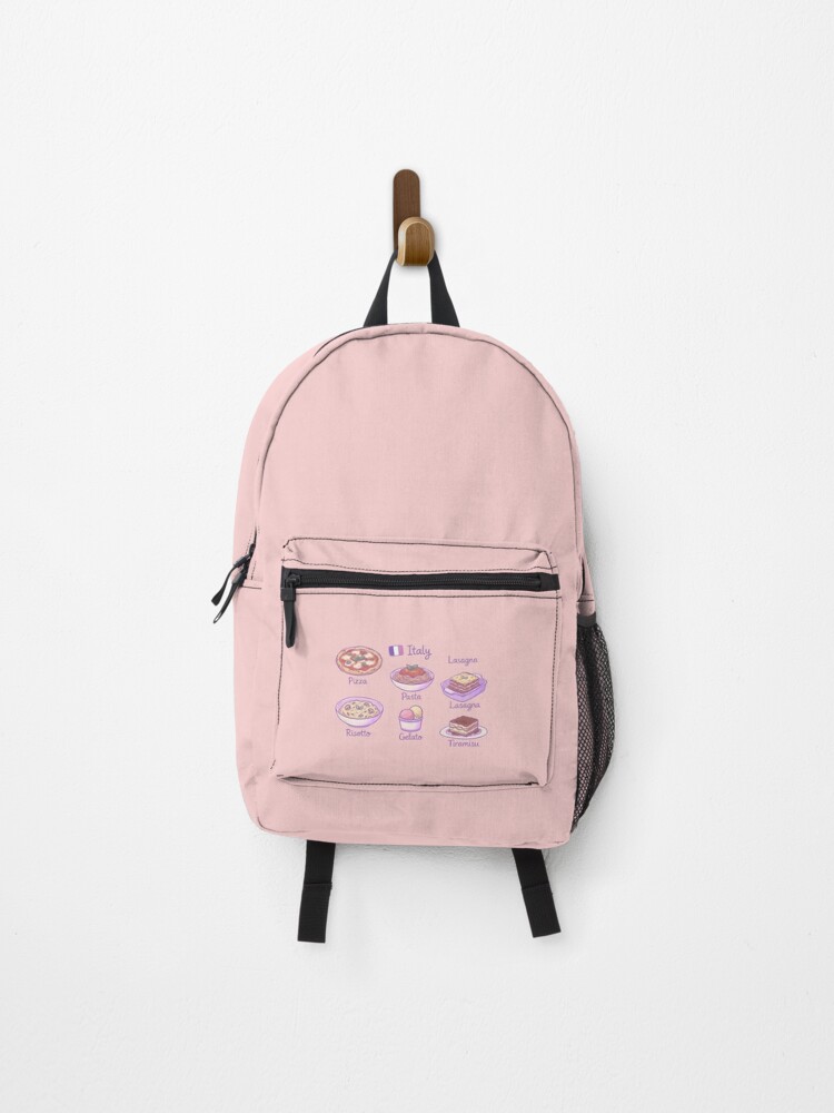 Thumbnail 1 of 3, Backpack, Italy Food designed and sold by HowToCanadian.