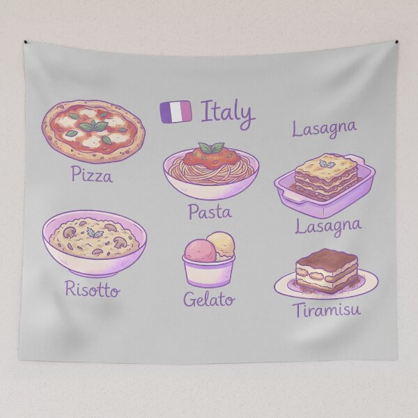 Item preview, Italy Food  designed and sold by HowToCanadian.
