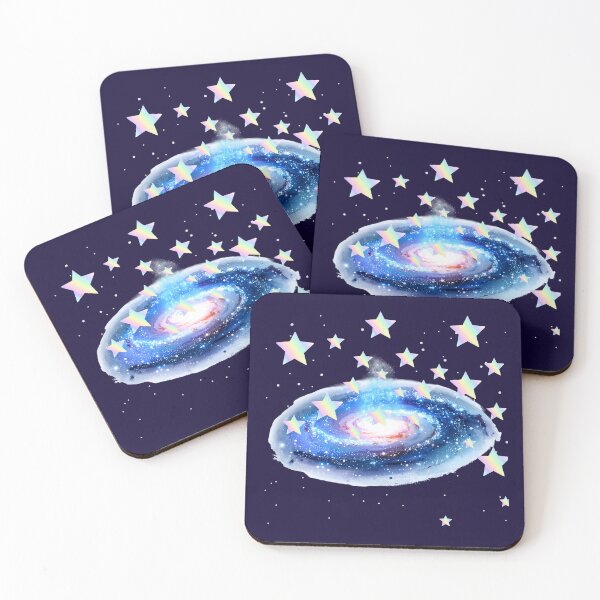 Item preview, Iridescent Galaxy Starfield – Dreamy Cosmic Swirl designed and sold by SolutionsArt.