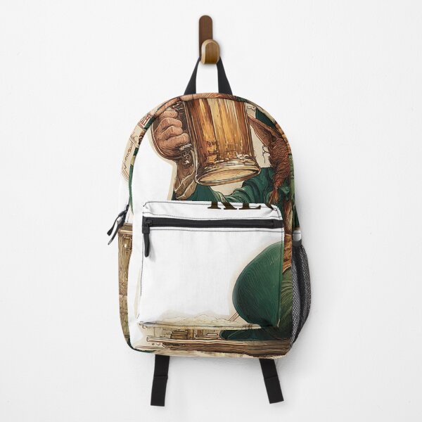 Item preview, Viking Sitting on Beer Barrel | Funny Brewery Art designed and sold by CodeDistilled.