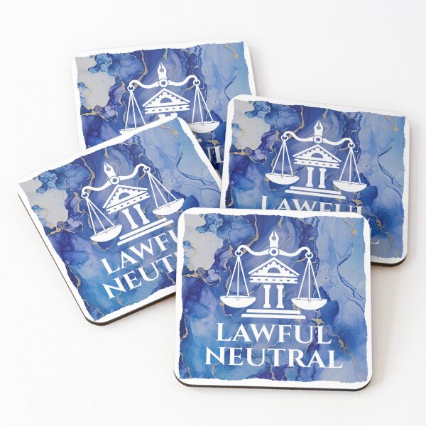 Item preview, Alignmat: Lawful Neutral designed and sold by MoonspireCurios.