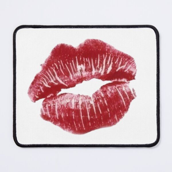 Item preview, Red Kiss – A Bold Expression of Love designed and sold by AesthinkArt.