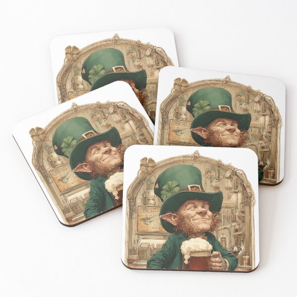 Item preview, Satisfied Viking Drinking Beer | Rustic Portrait designed and sold by CodeDistilled.