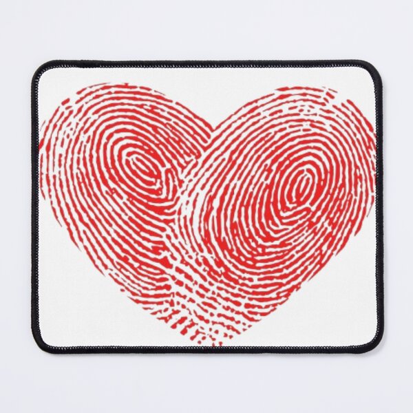 Item preview, Two Fingerprints, One Heart – A Symbol of True Love designed and sold by AesthinkArt.