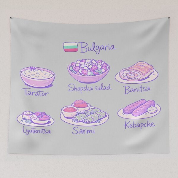Item preview, Bulgaria Food  designed and sold by HowToCanadian.