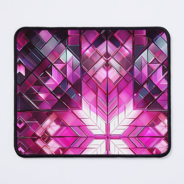 Item preview, Stained Glass Pink Mosaic designed and sold by ArtC-Designs by Kathy Higgins.