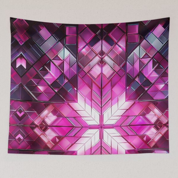 Item preview, Stained Glass Pink Mosaic designed and sold by ArtC-Designs by Kathy Higgins.