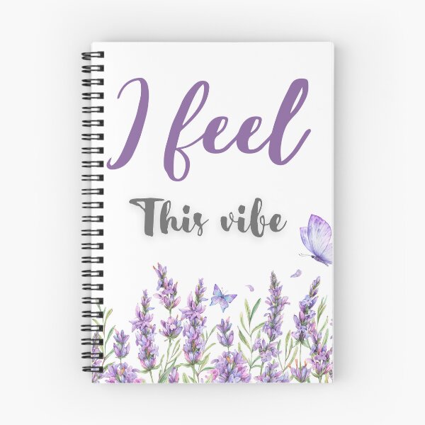 Item preview, Ifeel this vibe, lavender,flowers designed and sold by Belltish.