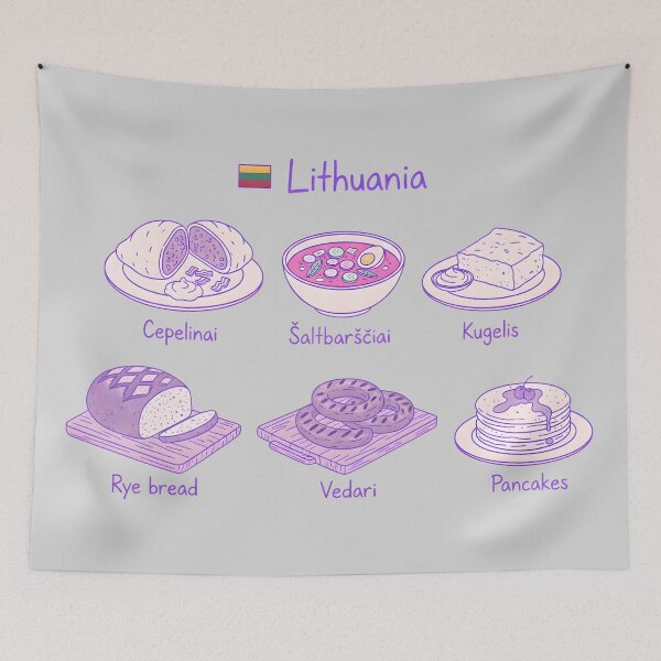 Item preview, Lithuania Food  designed and sold by HowToCanadian.