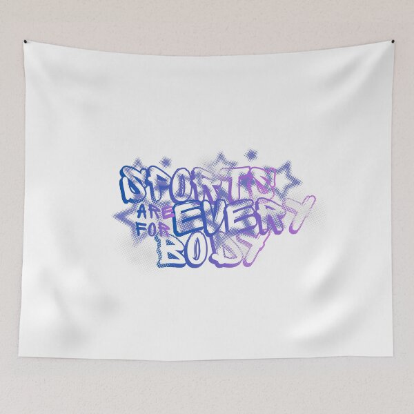 Item preview, Sports are for Every Body (SuperStar Graffiti Version) designed and sold by harmonicacave.